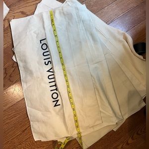 Louis Vuitton 22 inch dust bag